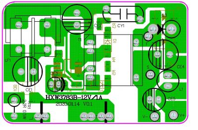 HXW3783B 12V1A 非标